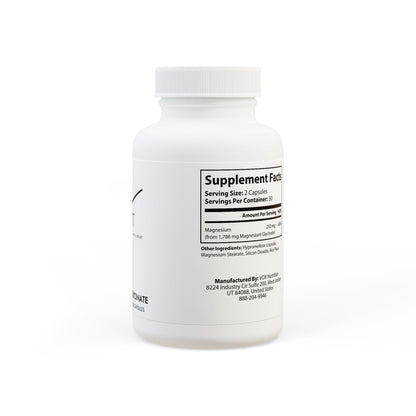 Just Magnesium Glycinate  (60 Capsules)