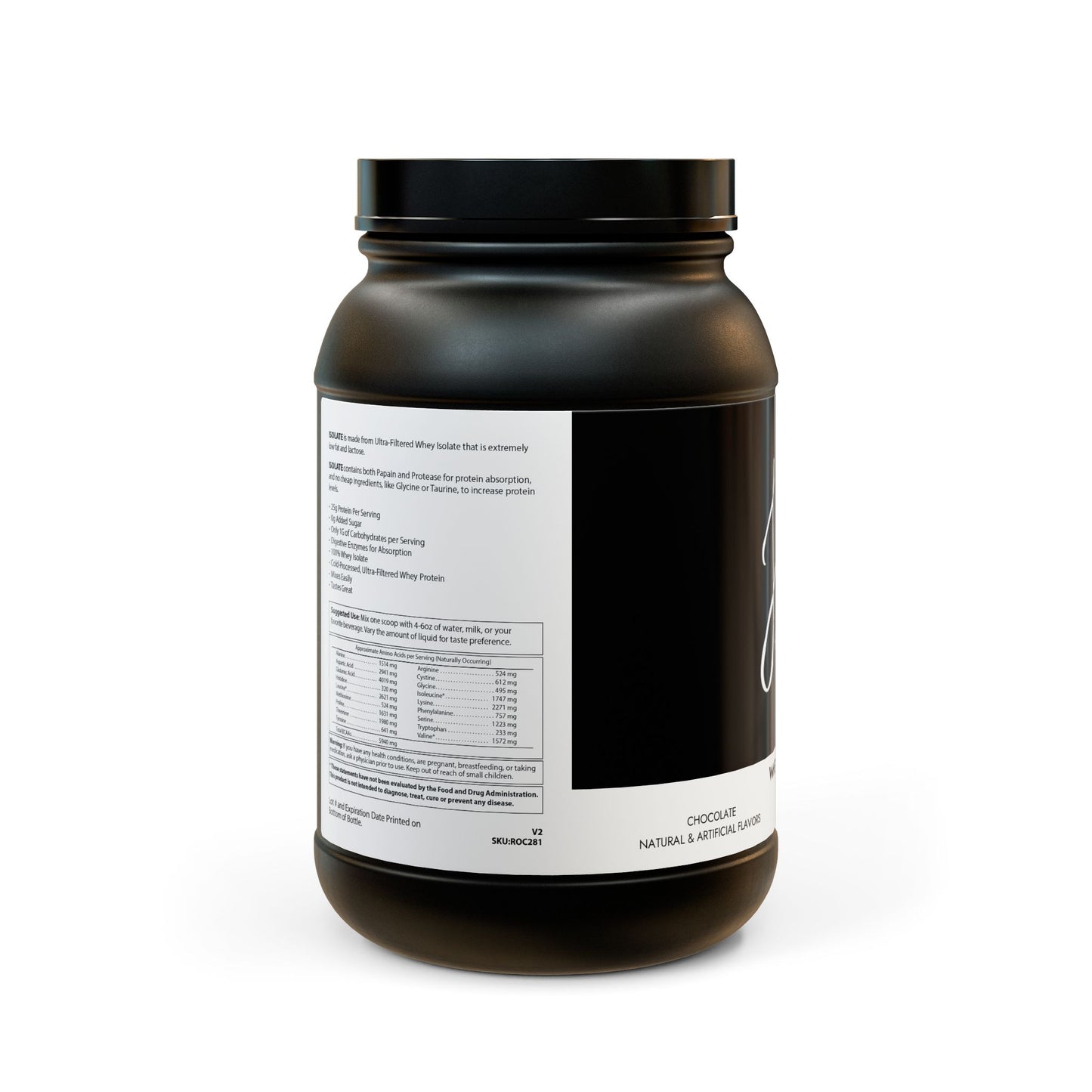 Just Whey Isolate Protein (907g, 2lb)