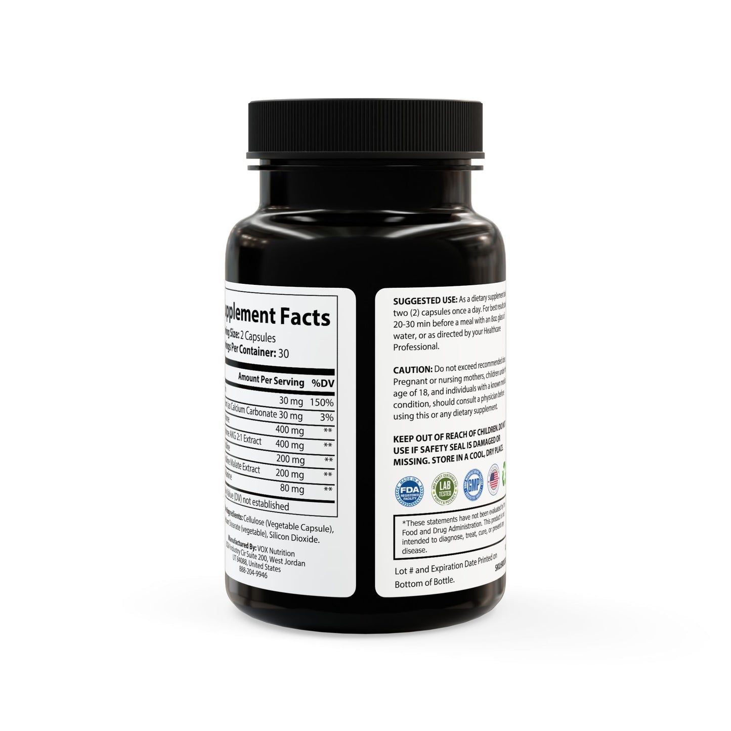 Just L-Arginine (60 Capsules)