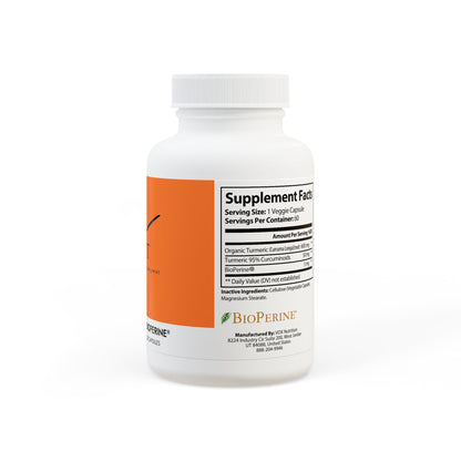 Just Turmeric with BioPerine® (Black Pepper Fruit Extract)